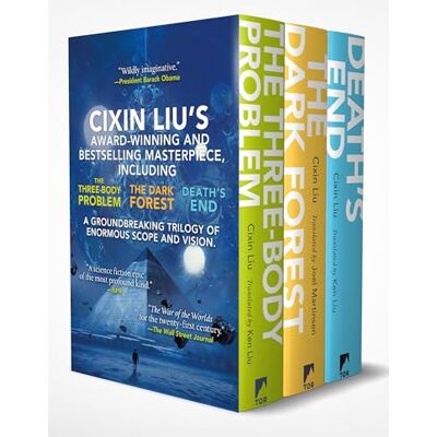 Liu, Cixin Three-Body Problem Boxed Set: (The Three-Body Problem, the Dark Forest, Death's End) - Publicité Liu, Cixin Three-Body Problem Boxed Set: (The Three-Body Problem, the Dark Forest, Death's End) - Publicité