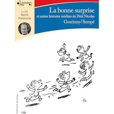 Sempé LA BONNE SURPRISE ET AUTRES HISTOIRES INEDITES CD - Publicité Sempé LA BONNE SURPRISE ET AUTRES HISTOIRES INEDITES CD - Publicité