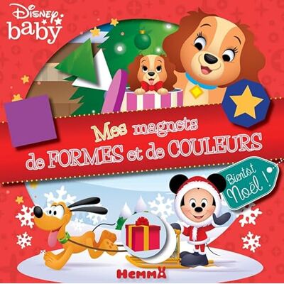 Collectif Disney Baby Mes magnets de formes et de couleurs Bientôt Noël ! Coffret magnets Dès 3 ans - Publicité Collectif Disney Baby Mes magnets de formes et de couleurs Bientôt Noël ! Coffret magnets Dès 3 ans - Publicité