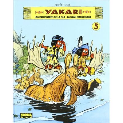 Job Yakari 5: Los prisioneros de la isla & La gran madriguera / Prisoners of the Island & the Large Den - Publicité Job Yakari 5: Los prisioneros de la isla & La gran madriguera / Prisoners of the Island & the Large Den - Publicité
