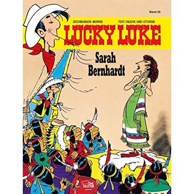 Morris Lucky Luke 35 Sarah Bernhardt - Publicité Morris Lucky Luke 35 Sarah Bernhardt - Publicité