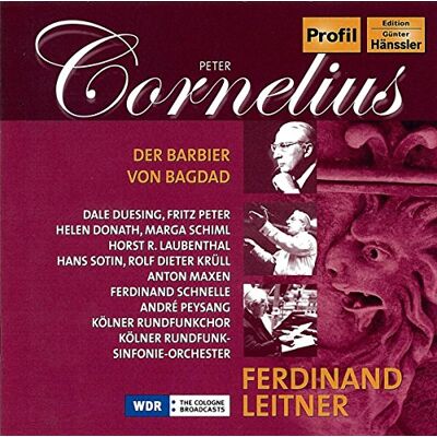 Leitner Peter Cornelius: Der Barbier von Bagdad - Publicité Leitner Peter Cornelius: Der Barbier von Bagdad - Publicité