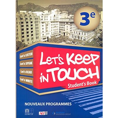 Collectif LET'S KEEP IN TOUCH 3E STUDENT'S BOOK RCI - Publicité Collectif LET'S KEEP IN TOUCH 3E STUDENT'S BOOK RCI - Publicité