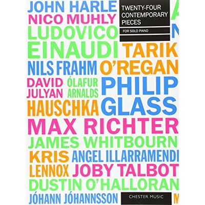 Various 24 Contemporary Pieces For Solo Piano. Publicité Various 24 Contemporary Pieces For Solo Piano. Publicité