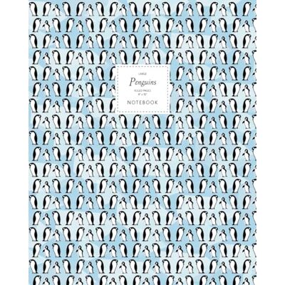 Quick Witted Coconut Penguins Notebook Ruled Pages 8x10 Premium: (Ice Blue Edition) Fun notebook 192 ruled/lined pages (8x10 inches / 20.3x25.4 cm / Large Jotter) - Publicité Quick Witted Coconut Penguins Notebook Ruled Pages 8x10 Premium: (Ice Blue Edition) Fun notebook 192 ruled/lined pages (8x10 inches / 20.3x25.4 cm / Large Jotter) - Publicité