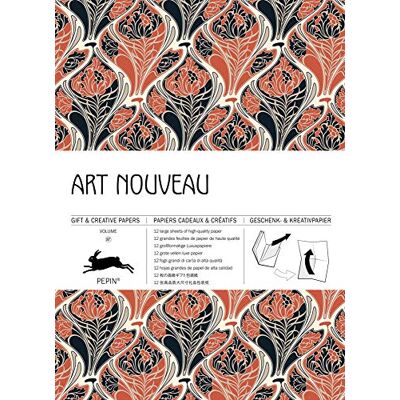 Van Roojen, Pepin Art Nouveau: Gift & Creative Paper Book Vol. 87 - Publicité Van Roojen, Pepin Art Nouveau: Gift & Creative Paper Book Vol. 87 - Publicité