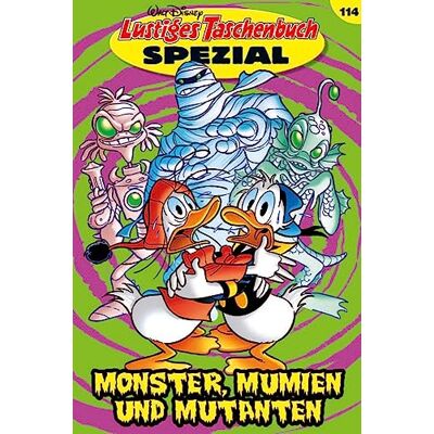 Disney Lustiges Taschenbuch Spezial Band 114: Monster, Mumien und Mutanten! - Publicité Disney Lustiges Taschenbuch Spezial Band 114: Monster, Mumien und Mutanten! - Publicité