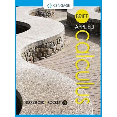 Berresford, Geoffrey Applied Calculus - Publicité Berresford, Geoffrey Applied Calculus - Publicité