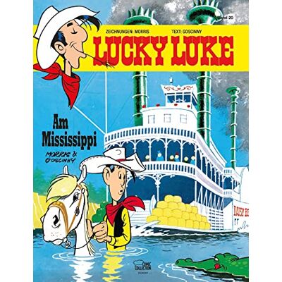 Morris Lucky Luke 20 Am Mississippi - Publicité Morris Lucky Luke 20 Am Mississippi - Publicité