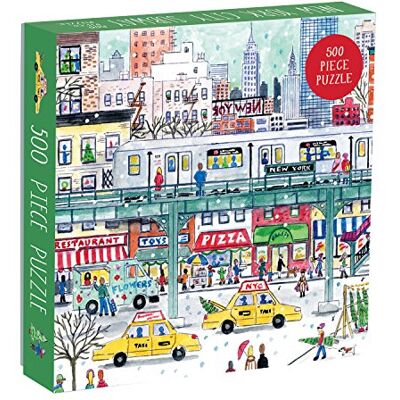 Galison Mudpuppy- New York City Subway: 500 Piece Puzzle, Error:# - Publicité Galison Mudpuppy- New York City Subway: 500 Piece Puzzle, Error:# - Publicité