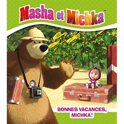 Godeau, Natacha Masha et Michka Bonnes vacances Michka - Publicité Godeau, Natacha Masha et Michka Bonnes vacances Michka - Publicité