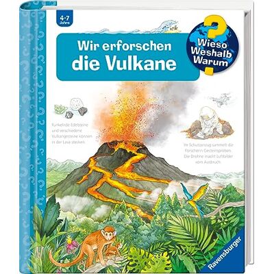 Noa, Sandra Wieso? Weshalb? Warum? Band 4 Wir erforschen die Vulkane - Publicité Noa, Sandra Wieso? Weshalb? Warum? Band 4 Wir erforschen die Vulkane - Publicité