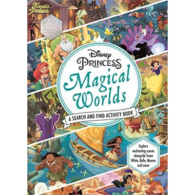 Walt Disney Disney Princess: Magical Worlds Search and Find Activity Book - Publicité Walt Disney Disney Princess: Magical Worlds Search and Find Activity Book - Publicité