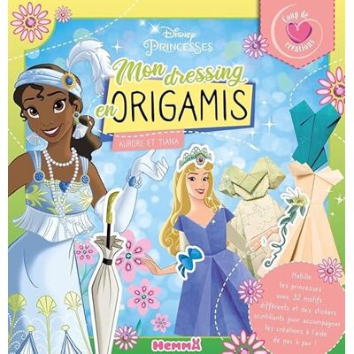 Collectif Disney Princesses Coup de Cœur Créations Mon dressing en origamis Pochette mode et origamis Dès 5 ans - Publicité Collectif Disney Princesses Coup de Cœur Créations Mon dressing en origamis Pochette mode et origamis Dès 5 ans - Publicité