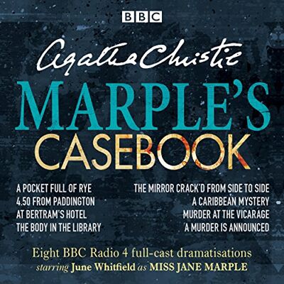 Christie, Agatha Marple's Casebook: Classic Drama from the BBC Radio Archives - Publicité Christie, Agatha Marple's Casebook: Classic Drama from the BBC Radio Archives - Publicité