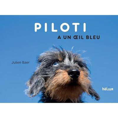 Julien Baer Piloti a un oeil bleu - Publicité Julien Baer Piloti a un oeil bleu - Publicité