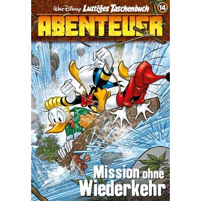 Disney Lustiges Taschenbuch Abenteuer 14: Mission ohne Wiederkehr - Publicité Disney Lustiges Taschenbuch Abenteuer 14: Mission ohne Wiederkehr - Publicité