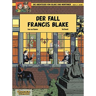 Jacobs, Edgar-Pierre Blake und Mortimer 10: Der Fall Francis Blake - Publicité Jacobs, Edgar-Pierre Blake und Mortimer 10: Der Fall Francis Blake - Publicité