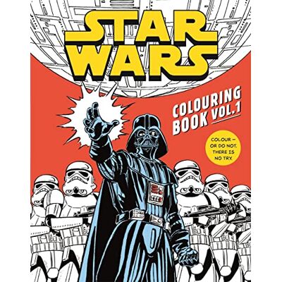 Walt Disney Star Wars Colouring Book Volume 1: Featuring a galaxy of iconic locations, favourite characters and more! - Publicité Walt Disney Star Wars Colouring Book Volume 1: Featuring a galaxy of iconic locations, favourite characters and more! - Publicité