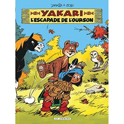 Job Yakari Tome 35 L'Escapade de l'ourson - Publicité Job Yakari Tome 35 L'Escapade de l'ourson - Publicité