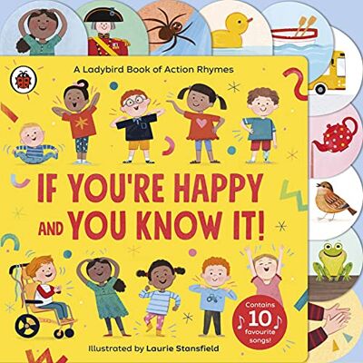If You're Happy and You Know It: A Ladybird Book of Action Rhymes - Publicité If You're Happy and You Know It: A Ladybird Book of Action Rhymes - Publicité