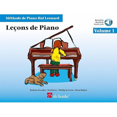 Various Leçons de Piano Volume 1 Méthode Piano Débutant Enfants Adultes Livre Partition Facile Audio Inclus Apprentissage Progressif Notation Rythme Technique Pratique Cours Professeurs Hal Leonard - Publicité Various Leçons de Piano Volume 1 Méthode Piano Débutant Enfants Adultes Livre Partition Facile Audio Inclus Apprentissage Progressif Notation Rythme Technique Pratique Cours Professeurs Hal Leonard - Publicité