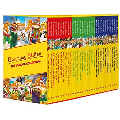 Stilton, Geronimo Geronimo Stilton: The 30 Book Collection (Series 1-3) - Publicité Stilton, Geronimo Geronimo Stilton: The 30 Book Collection (Series 1-3) - Publicité