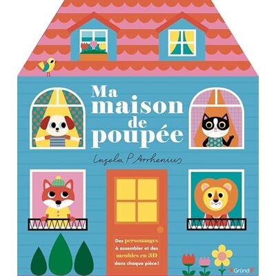 Ma maison de poupée – Livre-coffret à déplier sur plus d'un mètre, avec des figurines, du mobilier à assembler et des stickers – Dès 3 ans - Publicité Ma maison de poupée – Livre-coffret à déplier sur plus d'un mètre, avec des figurines, du mobilier à assembler et des stickers – Dès 3 ans - Publicité