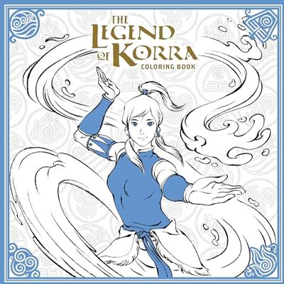Nickelodeon The Legend of Korra Coloring Book - Publicité Nickelodeon The Legend of Korra Coloring Book - Publicité