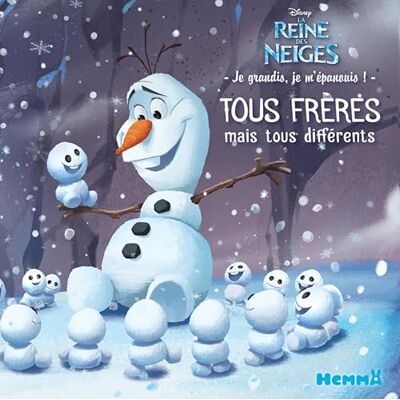 Collectif Disney La Reine des Neiges Je grandis, je m'épanouis ! Tous frères mais tous différents – Lecture album enfant – Dès 4 ans - Publicité Collectif Disney La Reine des Neiges Je grandis, je m'épanouis ! Tous frères mais tous différents – Lecture album enfant – Dès 4 ans - Publicité