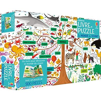 Le monde du vivant Coffret Livre et puzzle - Publicité Le monde du vivant Coffret Livre et puzzle - Publicité