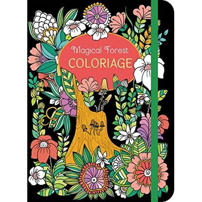 Collectif MAGICAL FOREST COLORIAGE - Publicité Collectif MAGICAL FOREST COLORIAGE - Publicité