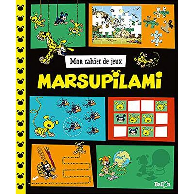 Mon cahier de jeux Marsupilami - Publicité Mon cahier de jeux Marsupilami - Publicité