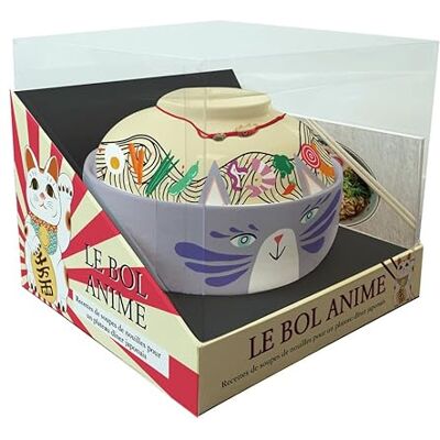 Collectif Coffret Les dîners manga ramen boîte et accessoire - Publicité Collectif Coffret Les dîners manga ramen boîte et accessoire - Publicité