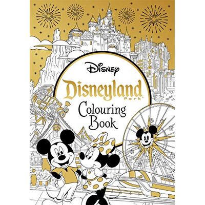 Walt Disney Disneyland Parks Colouring Book - Publicité Walt Disney Disneyland Parks Colouring Book - Publicité