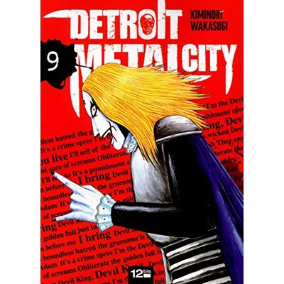 Collectif Detroit Metal City Tome 9 - Publicité Collectif Detroit Metal City Tome 9 - Publicité