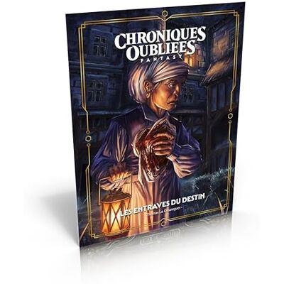 Sébastien Fajal Les Entraves du destin Chroniques Oubliées 2ème Edition - Publicité Sébastien Fajal Les Entraves du destin Chroniques Oubliées 2ème Edition - Publicité