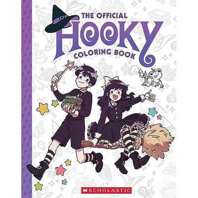 Scholastic Official Hooky Coloring Book - Publicité Scholastic Official Hooky Coloring Book - Publicité