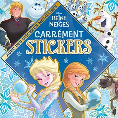 Disney REINE DES NEIGES Mini Carrément Stickers - Publicité Disney REINE DES NEIGES Mini Carrément Stickers - Publicité