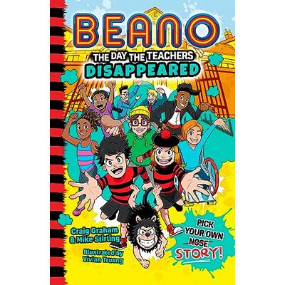 Beano The Day the Teachers Disappeared - Publicité Beano The Day the Teachers Disappeared - Publicité