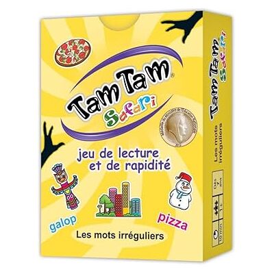 AB LUDIS Jeu Tam Tam Safari Les mots irréguliers Jeu de lecture Dès 7 ans - Publicité AB LUDIS Jeu Tam Tam Safari Les mots irréguliers Jeu de lecture Dès 7 ans - Publicité