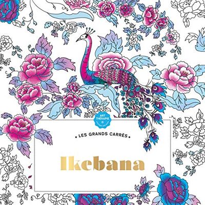 Les Grands carrés d'Art-thérapie Ikebana - Publicité Les Grands carrés d'Art-thérapie Ikebana - Publicité