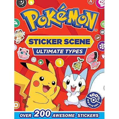 Pokemon POKÉMON ULTIMATE TYPES STICKER SCENE - Publicité Pokemon POKÉMON ULTIMATE TYPES STICKER SCENE - Publicité