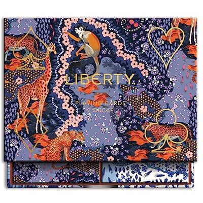 Galison Liberty London Maxine Playing Card Set - Publicité Galison Liberty London Maxine Playing Card Set - Publicité