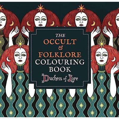 Lore, Duchess of The Occult & Folklore Colouring Book: More than 50 intricate artworks to colour in - Publicité Lore, Duchess of The Occult & Folklore Colouring Book: More than 50 intricate artworks to colour in - Publicité
