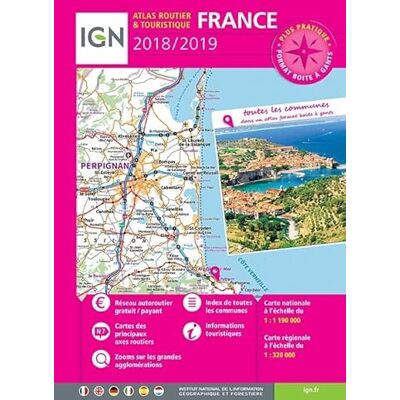 COLLECTIF FRANCE ATLAS ROUTIER ET TOURISTIQUE - Publicité COLLECTIF FRANCE ATLAS ROUTIER ET TOURISTIQUE - Publicité