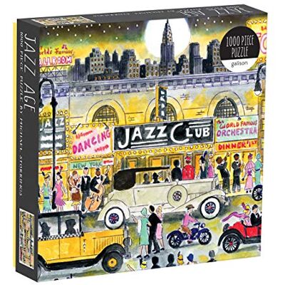 Galison Michael Storrings Jazz Age 1000 Piece Puzzle - Publicité Galison Michael Storrings Jazz Age 1000 Piece Puzzle - Publicité