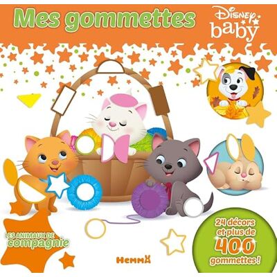 Collectif Disney Baby Mes gommettes Les animaux de compagnie Livre de gommettes Dès 3 ans - Publicité Collectif Disney Baby Mes gommettes Les animaux de compagnie Livre de gommettes Dès 3 ans - Publicité