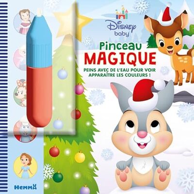 Collectif Disney Baby Pinceau magique Livre avec pinceau magique Peinture propre Dès 3 ans - Publicité Collectif Disney Baby Pinceau magique Livre avec pinceau magique Peinture propre Dès 3 ans - Publicité