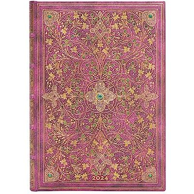 Paperblanks Agende 12 mois 2024 Jubilé de diamant, Day-at-a-Time Midi (180 x 130), espagnol - Publicité Paperblanks Agende 12 mois 2024 Jubilé de diamant, Day-at-a-Time Midi (180 x 130), espagnol - Publicité